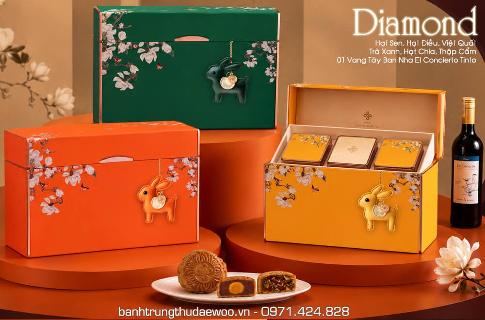 Bánh trung thu Khách sạn Daewoo Diamond