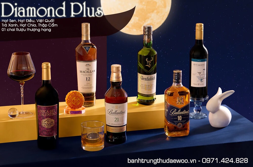 Bánh trung thu Khách sạn Hà Nội Daewoo Diamond Plus